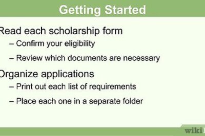 How to Write a Letter Asking for Scholarship Money
