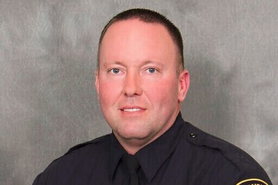 Slain Officer's Body Escorted Through Central Illinois