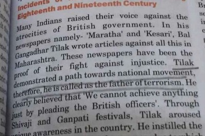 Class 8 Reference Book in Rajasthan Labels Tilak 'Father of Terrorism'