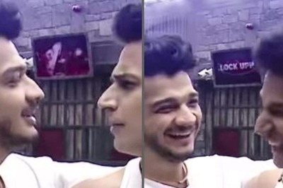 Lock Upp: Prince Narula Picks Up Munawar Faruqui in His Lap as They Bond Over Workout, Six Pack Abs