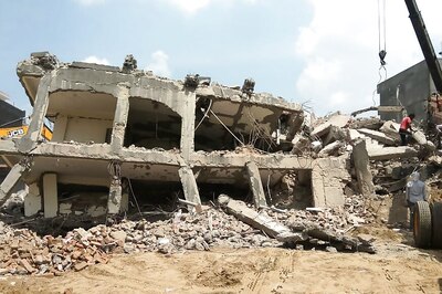 Under-construction Building Collapses in Outer Delhi, One Dead