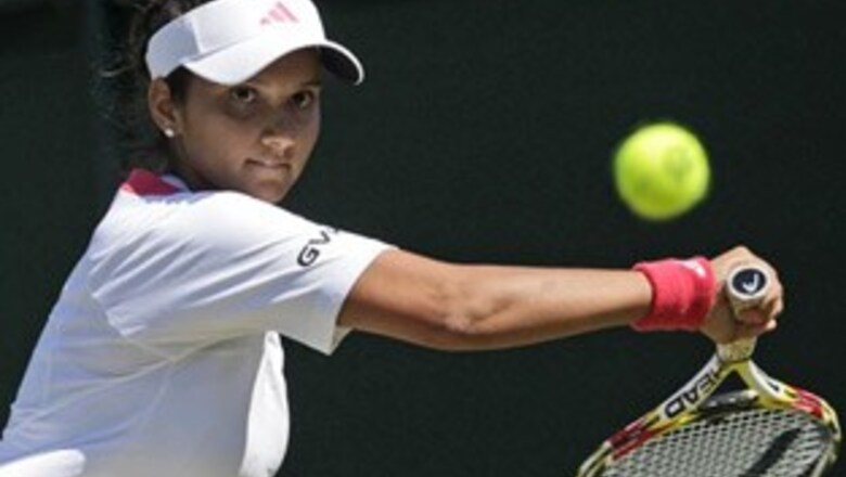 Sania crashes out of Dubai Open
