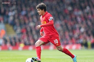 Liverpool's Philippe Coutinho needs surgery, out for six weeks