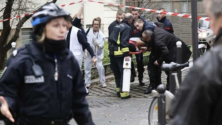 Gunmen flee after shooting down 10 journalists, 2 policemen in Charlie Hebdo office in Paris