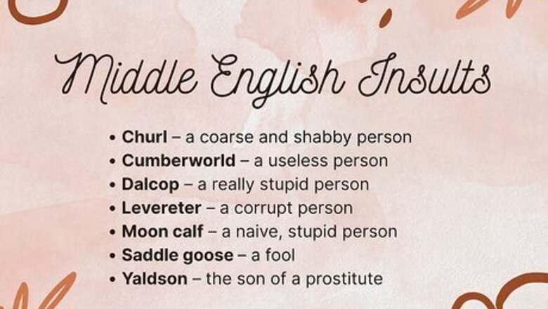 120+ Sick Old-Timey Burns from the Medieval Period & Beyond