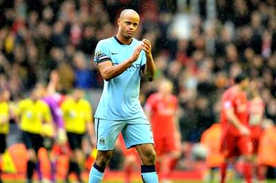 Manchester City will have to cope without Kompany against PSG