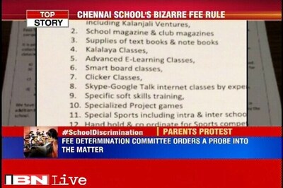 Chennai school allegedly asks students to pay more to access more facilities