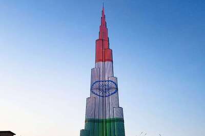 Burj Khalifa Lights Up with Indian Tricolour as PM Narendra Modi Visits