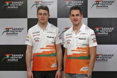 Force India to reprimand their drivers for China collission