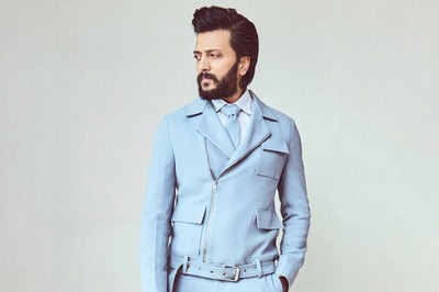 Riteish Deshmukh Looks Suave In A Custom Baby Blue Two-Piece Suit, See Photos