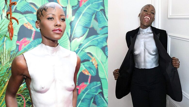 Lupita Nyong’o Sports a Striking Silver Breastplate Sculpted From Her Body, Says ‘It’s an Act of Resistance and Celebration'