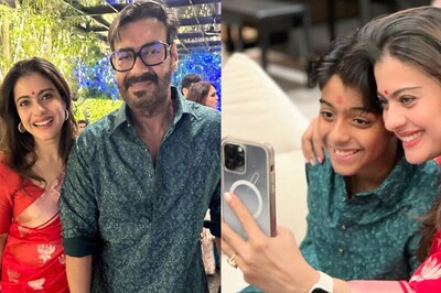 Inside Kajol's Diwali Celebrations With Ajay Devgn, Tanuja, Yug And Others