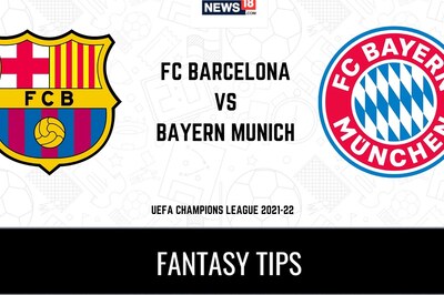 FCB vs BAY Dream11 Team Prediction: Check Captain, Vice-Captain and Probable Playing XIs for Today's UEFA Champions League match, September 15 12:30 AM IST
