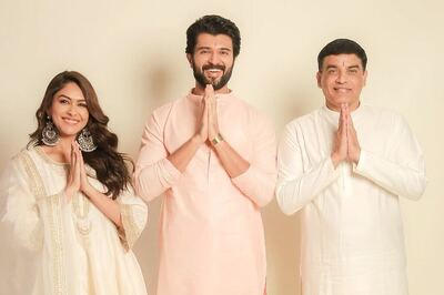 Mrunal Thakur, Vijay Deverakonda Are Here To Give Major Desi Vibes! PICS