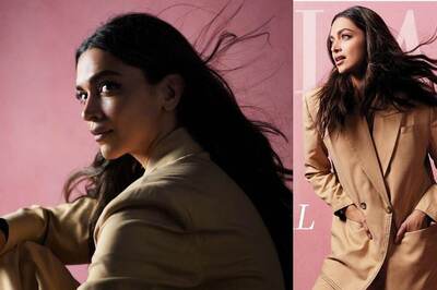 Deepika Padukone in a Power Suit and Minimal Makeup Pulls off a Hot, Gorgeous Look
