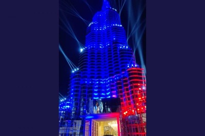 Kolkata's Iconic Burj Khalifa Durga Puja Pandal Halts Laser Show - Here's Why