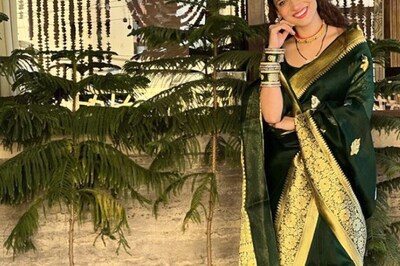 Ankita Lokhande Looks Like A Newlywed In Green Silk Saree, See Pics