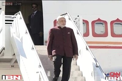 'Har Har Modi' greets Prime Minister Narendra Modi in US