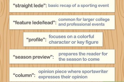 How to Write a Sports Article