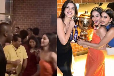 KKR's Andre Russell Dances to SRK's 'Lutt Putt Gaya' With Ananya Panday After IPL 2024 Win | Watch