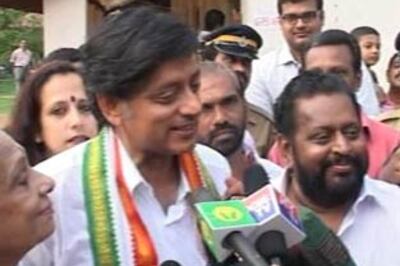 Tharoor votes for the first time, says he is proud