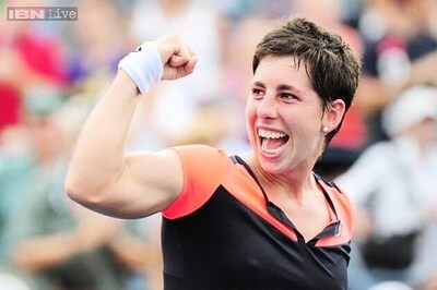 Carla Suarez Navarro ends Ajla Tomljanovic's run to reach last eight in Paris
