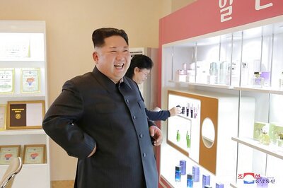 Move Over Chanel, Kim Jong Un May Push for Homegrown 'Raccoon Eye' Makeup