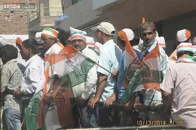 On the last day of campaign, Hisar candidates take out roadshows to connect with voters