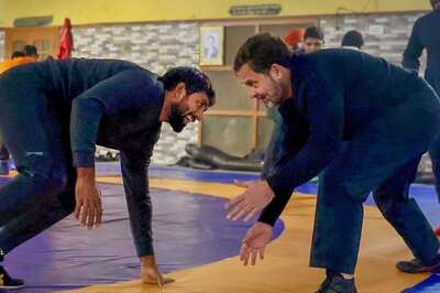 Rahul Gandhi Meets Wrestlers in Jhajjar, Discusses Brij Bhushan Issue, Sportspersons Returning Awards