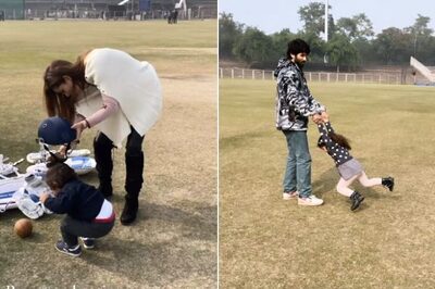 Mira Rajput Shares Adorable BTS Photos of Shahid Kapoor and Their Children from Jersey Sets