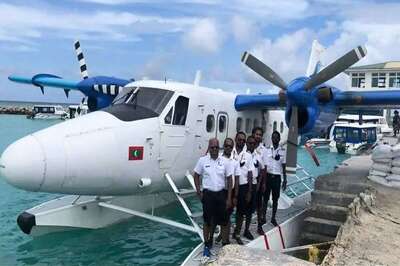 Seaplane from Maldives Lands Successfully at Kochi, Now on its way to Gujarat