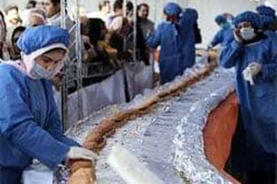 Sandwich gets eaten on way to Guinness Book