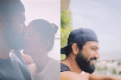 Katrina Kaif, Vicky Kaushal's PDA On Their Balcony Makes Netizens Go Weak At Their Knees; Photos