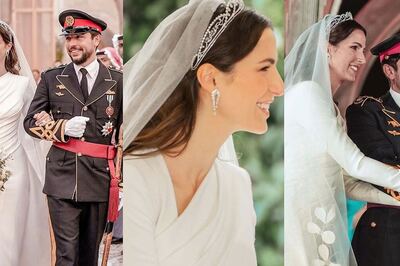 Princess Rajwa Al-Saif Looks Breathtaking In White Elie Saab Gown At Her Wedding; See Pics