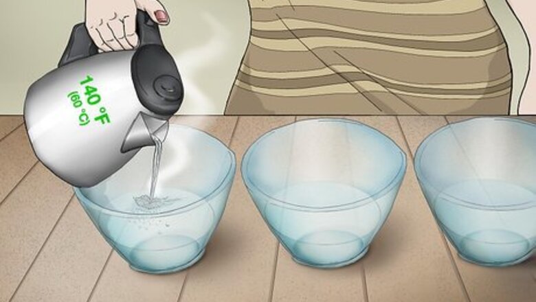 How to Ombre Dye Table Runners