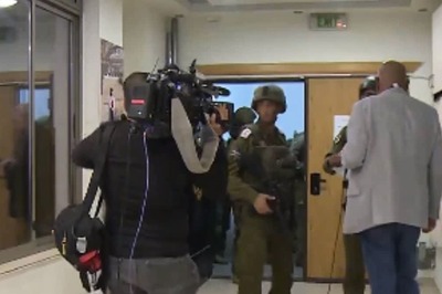 Israel Raids And Shuts Down Al Jazeera's Bureau In Ramallah In West Bank