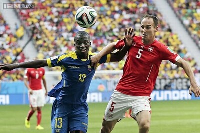 Football World Cup 2014: How the world tweeted #SUI versus #FRA