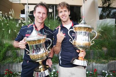 Sebastian Vettel forgets Malaysian storm with Bahrain win