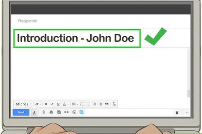 How to Introduce Yourself Via Email
