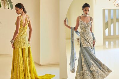 A Sharara Start To The Wedding Season With A Modern Twist To The Indian Silhouette