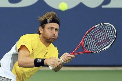 Fish retires in 3rd set at Winston-Salem Open