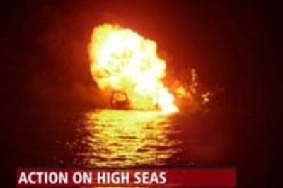 Navy releases still pictures of pirate ship it sunk