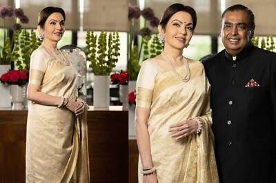 Nita Ambani Exudes Grace in a Gorgeous Banarasi Sari at the White House State Dinner For PM Modi