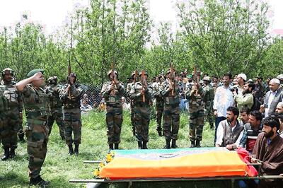 Stone Pelters Attack Shopian Martyr's Funeral Gathering