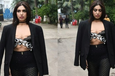 Sexy! Bhumi Pednekar Sizzles In Racy Bralette And See-Through Pants, Video Goes Viral; Watch