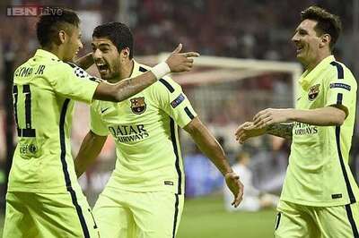 Barcelona's 'MSN' attacking trio in unstoppable form