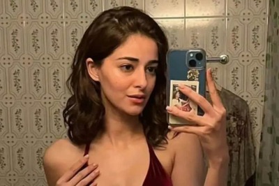 Ananya Panday's Sizzling Velvet Halter Swim Set Is Perfect For Your Next Beach Vacation