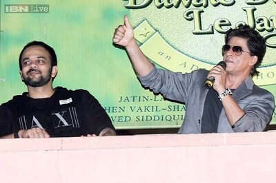 Snapshot: 'Chennai Express' screened along with DDLJ at Maratha Mandir