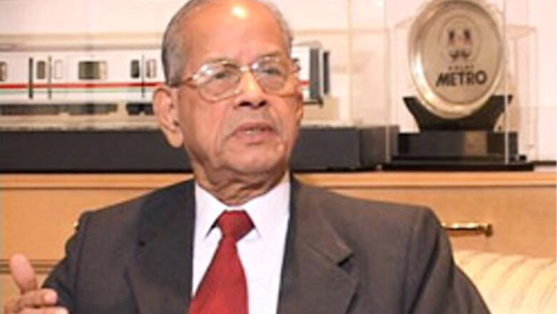 Sreedharan in city to take a stock of Lucknow Metro project