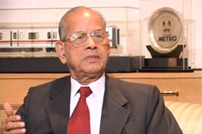 Sreedharan in city to take a stock of Lucknow Metro project